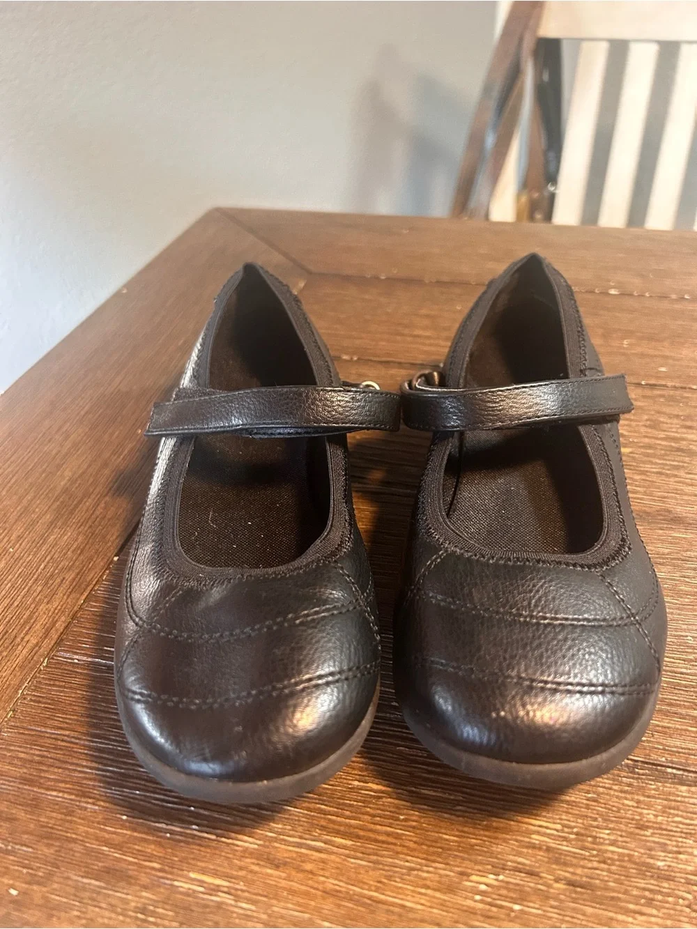 Black Mary Jane shoes size 3m